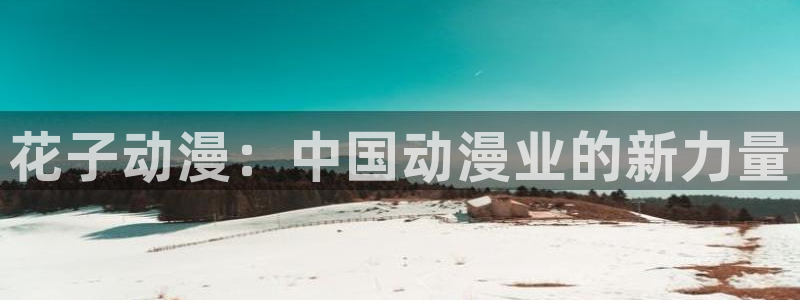 age动漫官网网址：花子动漫：中国动漫业的新力量