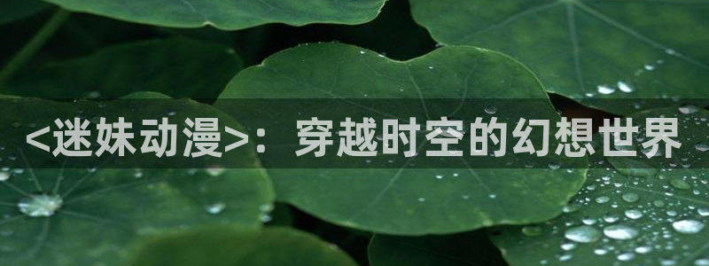 age动漫：<迷妹动漫>：穿越时空的幻想世界